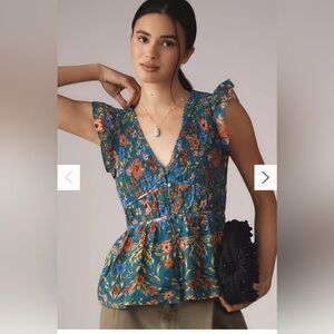 Anthropologie The Peregrine Blouse